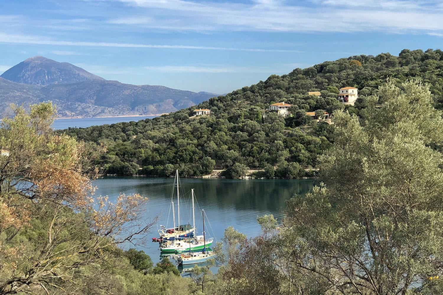 meganisi greek villas abelaki bay 1