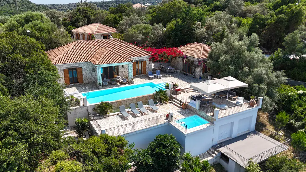 Villa Eden on the Greek Island of Meganisi